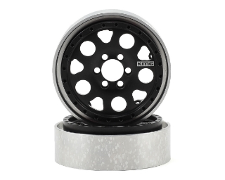 Picture of Vanquish Products KMC Enduro 2.2 Aluminum Beadlock Crawler Wheel (2-Black)