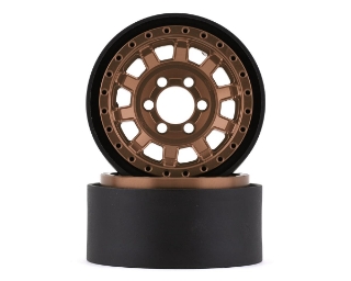 Picture of Vanquish Products KMC KM236 Tank 1.9" Beadlock Crawler Wheels (Bronze) (2)