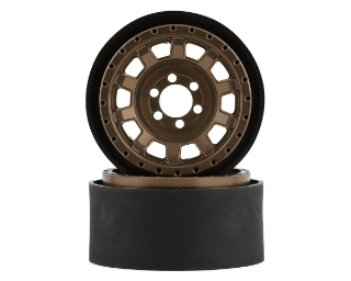 Picture of Vanquish Products KMC KM236 Tank 2.2" Beadlock Crawler Wheels (Bronze) (2)