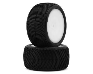 Picture of Pro-Motion Viper 2.2" Rear LP Carpet 1/10 Pre-Mount Buggy Tire (White) (2)