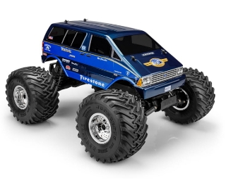 Picture of JConcepts 1985 Ford Aerostar Van "BIGFOOT" Shuttle Monster Truck Body (Clear)