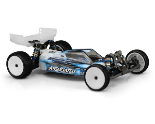Picture of JConcepts RC10 B6.4/B6.4D "F2" Body w/Carpet Wing (Clear) (Light Weight)