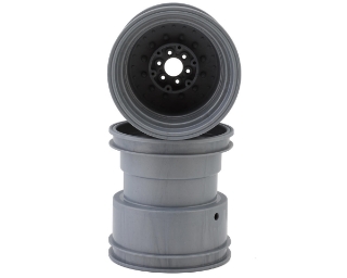 Picture of JConcepts Tribute 73's Monster Truck wheel w/Adaptors (Grey) (2) (3.2x3.6")