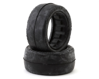 Picture of JConcepts Smoothie 2 "Thick Sidewall" 2.2" 4WD Front Buggy Tires (2) (Silver)