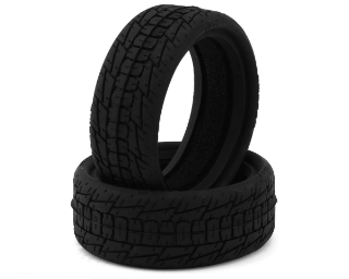 Picture of JConcepts Swiper LP 2.2" 2WD Front Buggy Dirt Oval Tires (2) (Silver)