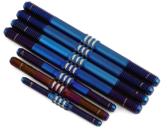 Picture of JConcepts Tekno NB48 2.1 Fin Titanium Turnbuckle Set (Blue) (7)