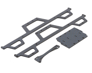 Picture of JConcepts Carbon Fiber Regulator Chassis Conversion Set (Blue)