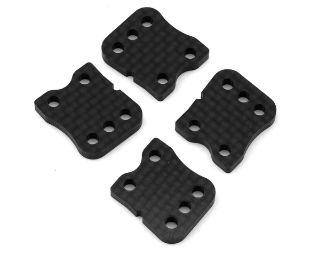 Picture of Mugen Seiki MBX8R Graphite Rear Camber Link Plates (4) (0°)