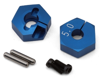 Picture of Yokomo 12mm Aluminum Clamping Wheel Hex (Blue) (2) (5mm)