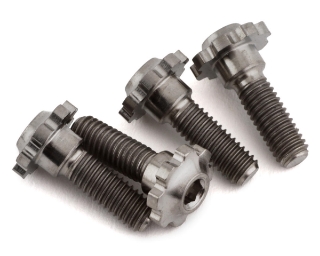 Picture of J&T Bearing Co. 3x10mm Premium Titanium Servo Lock Screw Set (4)