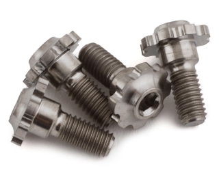 Picture of J&T Bearing Co. 3x8mm Premium Titanium Servo Lock Screw Set (4)