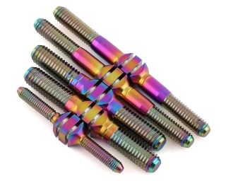 Picture of J&T Bearing Co. Associated RC8B4.1/RC8B4.1e Titanium "Milled" Turnbuckle Kit