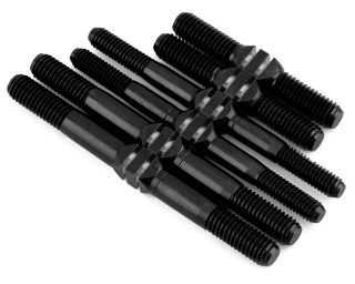 Picture of J&T Bearing Co. HB D8 Worlds Spec Titanium "Milled'' Turnbuckle Kit (Black)