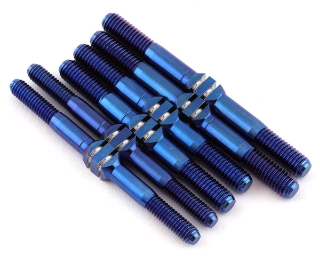 Picture of J&T Bearing Co. HB D819 Titanium "Milled" Turnbuckle Kit (Blue)