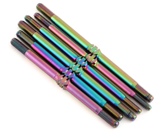 Picture of J&T Bearing Co. HB D8T/E8T Evo 3 Titanium "Milled" Turnbuckle Kit (Oil Slick)