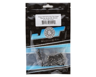 Picture of J&T Bearing Co. Team Associated RC10B74.2 Flat Top Upper Titanium Screw Kit