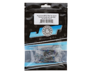 Picture of J&T Bearing Co. Team Associated RC10B74.2 Flat Top Upper Titanium Screw Kit