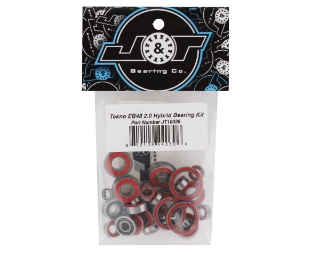 Picture of J&T Bearing Co. Tekno EB48 2.0 Hybrid Ceramic Bearing Kit