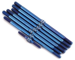 Picture of J&T Bearing Co. Tekno NT48/ET48 2.0 Titanium "Milled" Turnbuckle Kit (Blue)