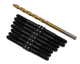 Picture of J&T Bearing Co. Xray XB4 '23 Titanium "Milled'' XD Turnbuckles (Black)