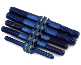 Picture of J&T Bearing Co. XRAY XB8/XB8E '23 Titanium "Milled'' Turnbuckles (Blue)