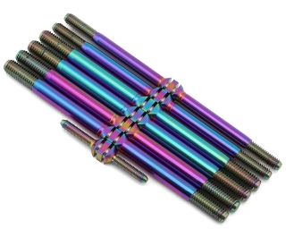 Picture of J&T Bearing Co. Xray XT8 '24 Titanium "Milled'' Turnbuckles (Oil Slick) (7)