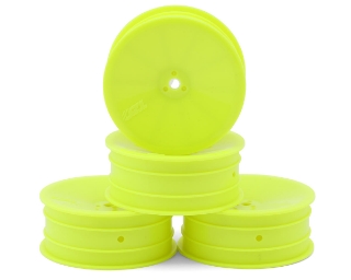 Picture of TZO Tires 2WD 2.2" Front 1/10 Buggy Wheels (Yellow) (4)
