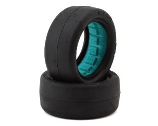 Picture of TZO Tires One 2FS 2.2" 2WD Front 1/10 Slick Buggy Tires (2) (Stiff Sidewall)