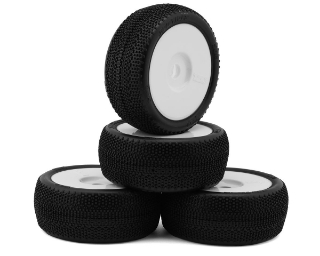 Picture of TZO Tires 500 1/8 Buggy Non-Glued Tire Set (White) (4) (Ultra Soft)