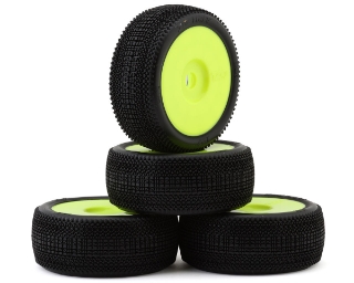 Picture of TZO Tires 501 1/8 Buggy Non-Glued Tire Set (Yellow) (4) (Soft)