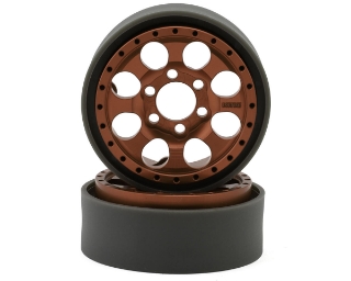 Picture of Vanquish Products KMC KM237 Riot 1.9" Beadlock Crawler Wheels (Bronze) (2)