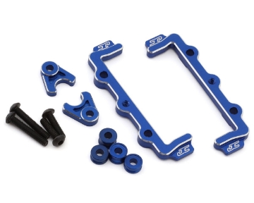 Picture of JConcepts Associated RC10B7/RC10B7D Aluminum Battery Hold Down Set (Blue)