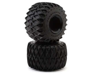 Picture of JConcepts Big Cheese 2.6" Monster Truck Tires (2) (6.4") (Blue)