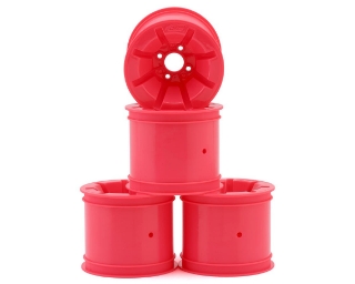 Picture of JConcepts RC10T Pioneer 2.2 Rear Wheels w/Adapters (Pink) (4)