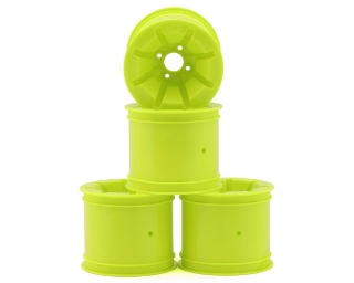 Picture of JConcepts RC10T Pioneer 2.2 Rear Wheels w/Adapters (Yellow) (4)