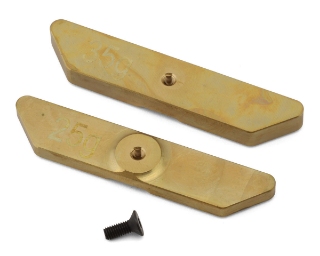 Picture of HongNor X5B Rear Brass Chassis Weights (25g/35g)