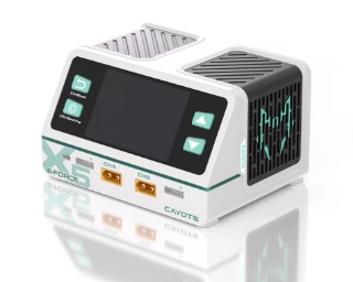 Picture of Cayote 2-Force X5 Racing Dual Battery Charger w/XT90 Charge Lead (6S/40A) (AC 500W/DC 1400W)