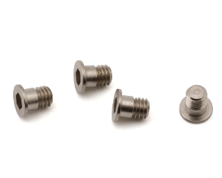 Picture of Yokomo 3x4mm Flat Head Socket Step Screw (Silver) (4)