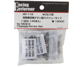 Picture of Yokomo MO2.0 High Precision Machined Titanium Screws Set (Natural)