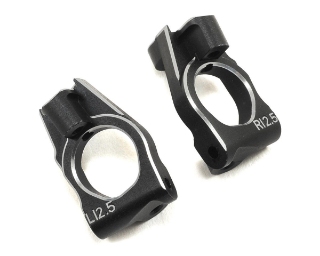 Picture of Yokomo Aluminum Front Steering Hub Carrier (Black) (2) (12.5°)