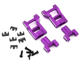 Picture of Yokomo YD-2 Aluminum Adjustable ”H” Short Rear Suspension Arms Set (Purple)