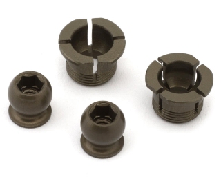 Picture of Yokomo Aluminum Hard-Coated Suspension Balls (2) (MS1.0/MS2.0)