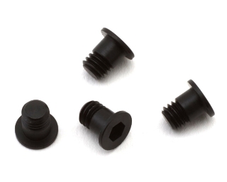 Picture of Yokomo 3x4mm Flat Head Socket Step Screw (Black) (4)