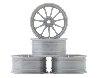 Picture of Yokomo 11-Spoke Touring Car Wheels (Grey) (4) (Medium Narrow)