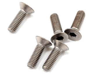 Picture of Yokomo 3x10mm Titanium Flat Head Screw (5)