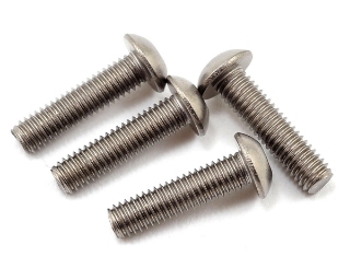 Picture of Yokomo 3x12mm Titanium Button Head Screw (4)