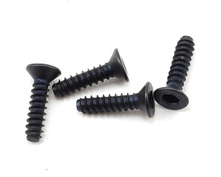 Picture of Yokomo 2x8mm Flat Head Tapping Hex Screw (4)