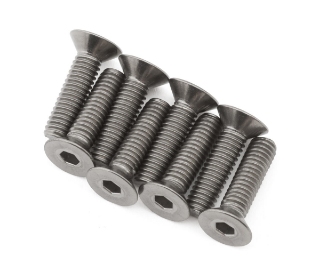 Picture of Mugen Seiki SJG Titanium Flat Head Screw Set (4x15mm)