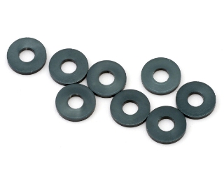 Picture of Mugen Seiki 3x8x1mm Aluminum Roll Center Spacers (Gun Metal) (8)