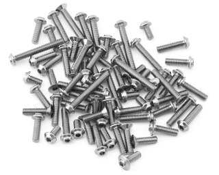 Picture of 1UP Racing Mugen MSB1 Pro Duty Titanium Upper Screw Set (Silver)